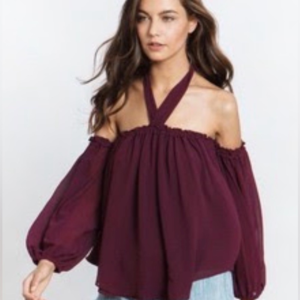 MISA Los Angeles Lively Blouse Size Small
